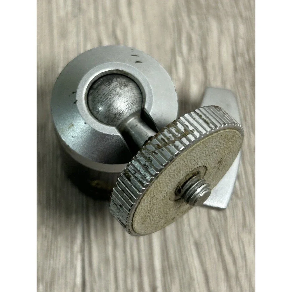 Vintage LEITZ WETZLAR Germany Small Ball & Socket Tripod Head Attachment Piece